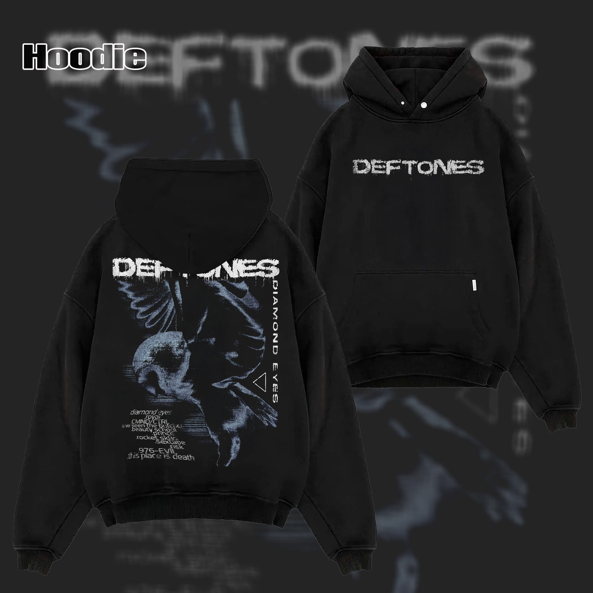 Vintage Deftones Diamond Eyes Tour 2010 Band T-Shirt & Hoodie